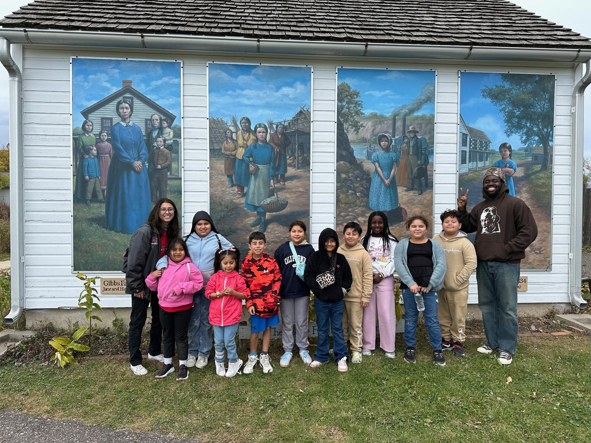 Cimarron Kidspace recently visited Gibbs Farm in Falcon Heights, MN